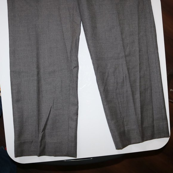 Caracciolo Napoli PLEATED Wool Cashmere Suit Pants - Picture 4 of 8